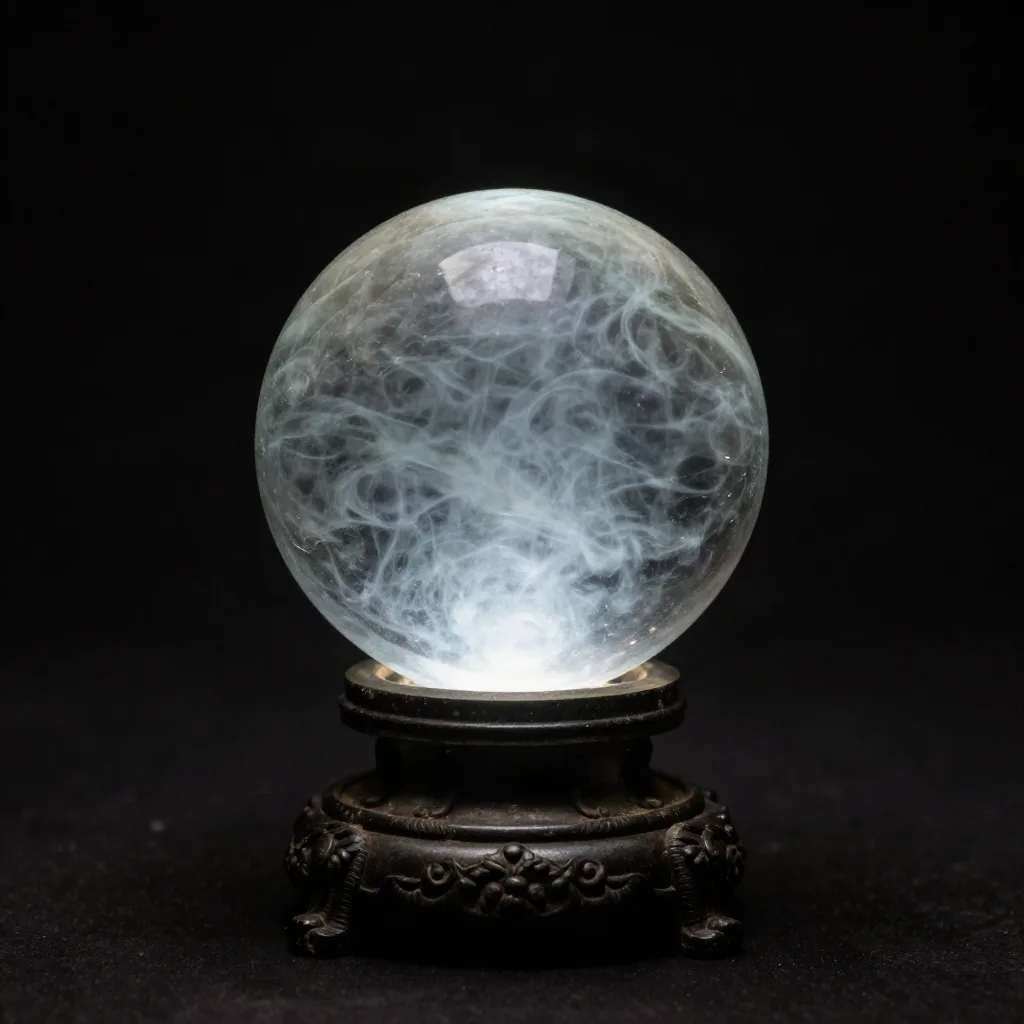 Ilustração de Orbe de Visão da Verdade