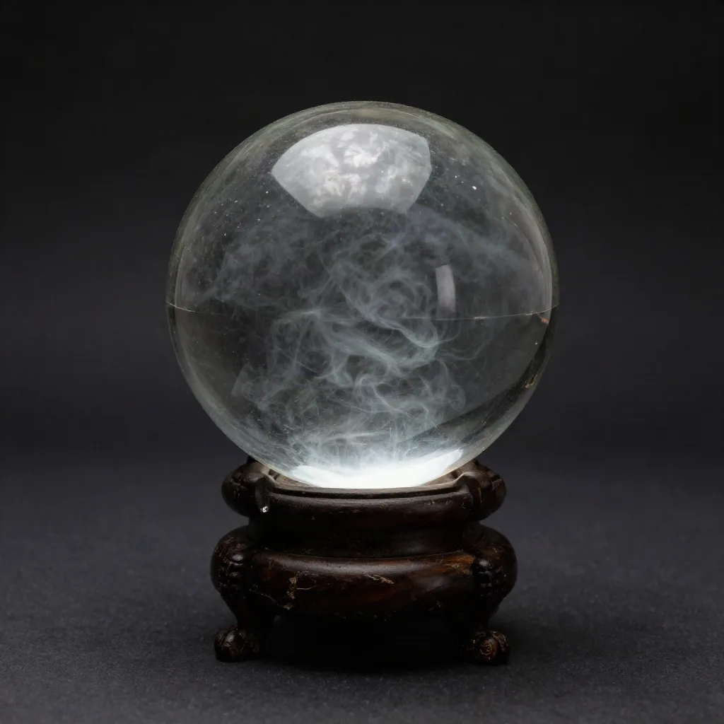 Ilustração de Orbe de Cristal