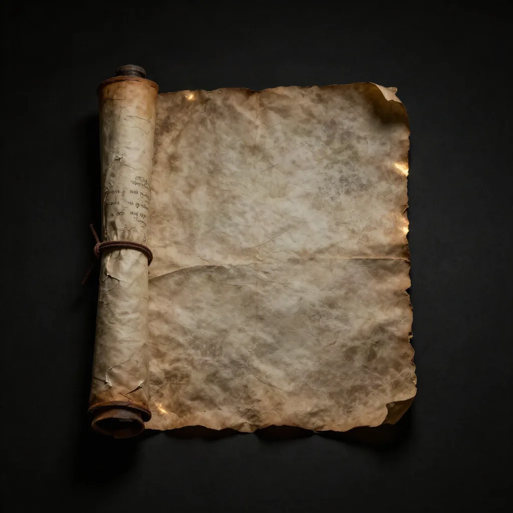 Ilustração de Pergaminho de Magia