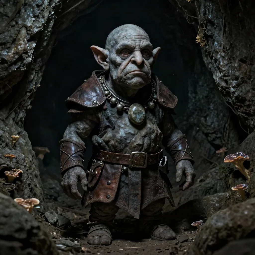Ilustração de Gnomo das Profundezas