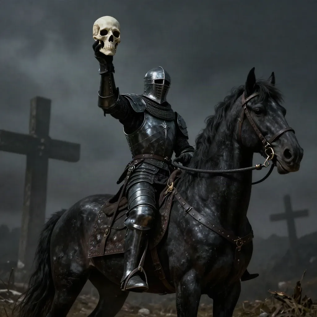 Ilustração de Dullahan
