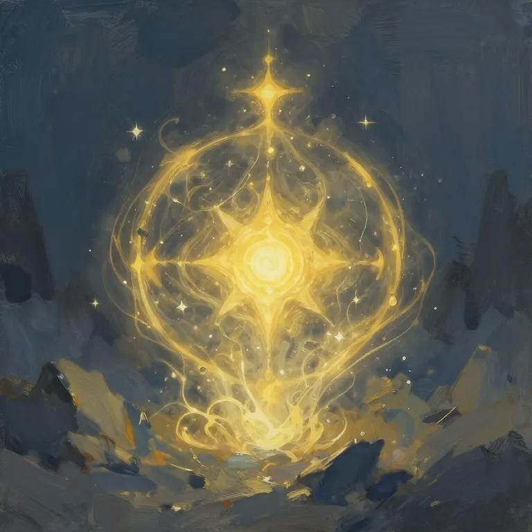 Ilustração de Aura de Prece