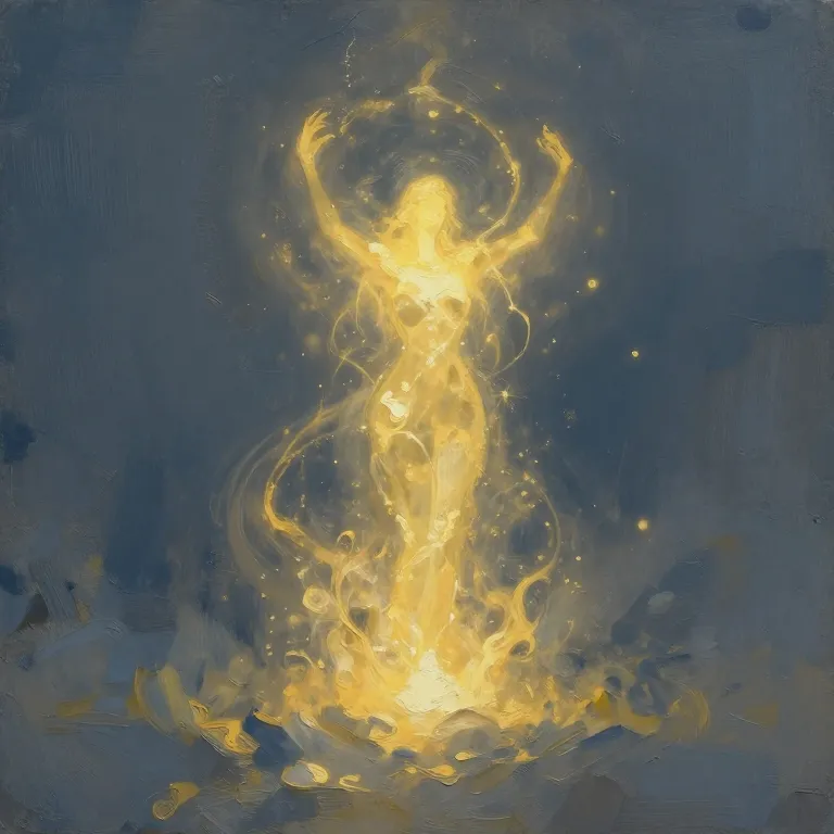 Ilustração de Invocar Celestial