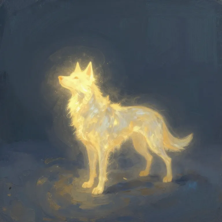 Ilustração de Cão Fiel de Mordenkainen