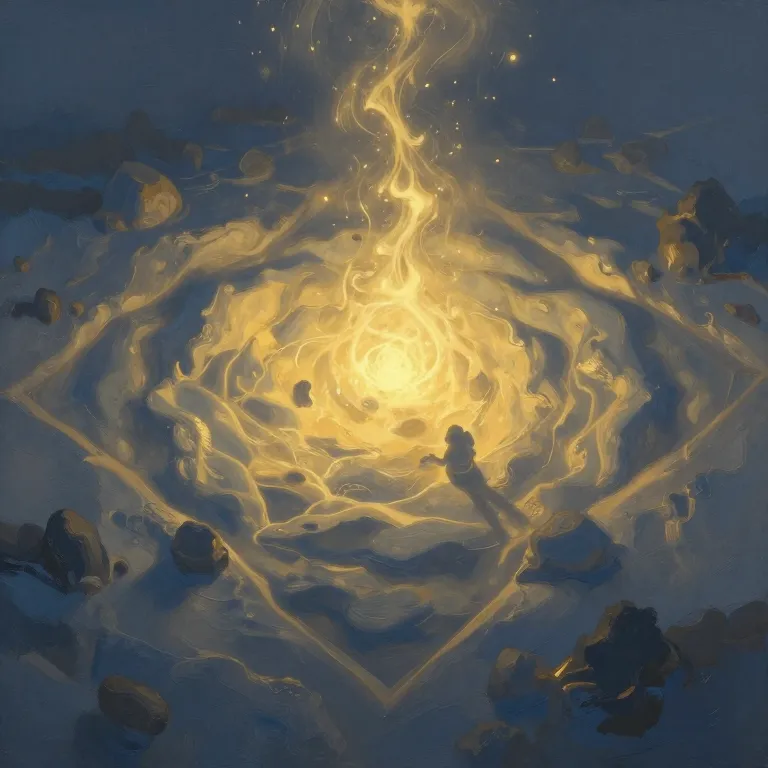 Ilustração de Miragem Arcana
