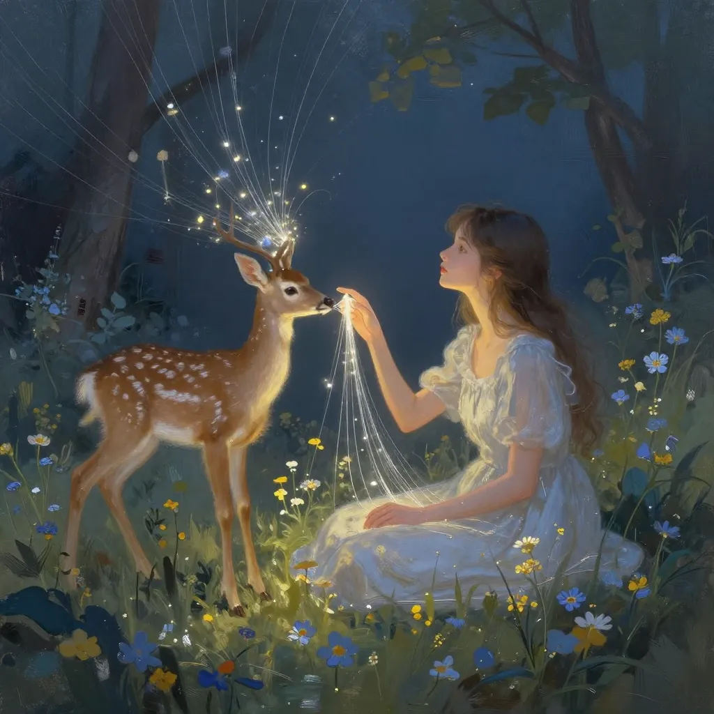 Ilustração de Visão Espiritual Plena