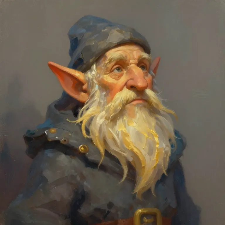 Ilustração de Gnomo das Rochas
